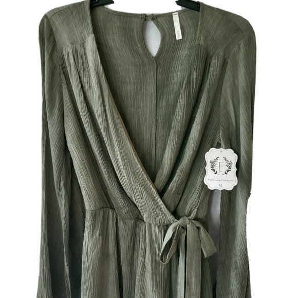 Sage Pants - NWT SAGE BRAND ROMPER OLIVE GREEN SIZE M